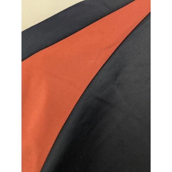 Forever 21 Womens Small Zip Front Bomber Jacket Colorblock Streetwear Sportstyle - Picture 7 of 11